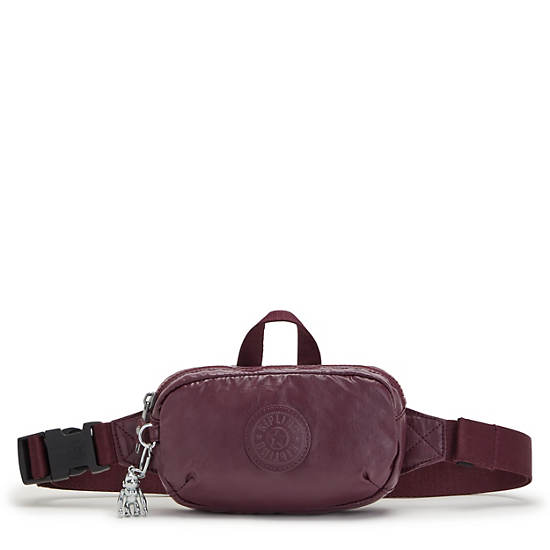 Kipling Alys Metallic Övtáska Bordó | HU 1002PJ